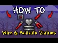 How to Wire Activate Statues in Terraria 1 4 4 9 How to wire statues terraria