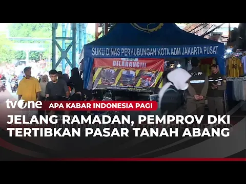 Razia Preman di Kawasan Tanah Abang