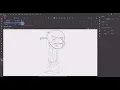 Character Animation with Adobe Animate - Lesson 27 Sad Walk 3 4th Angle