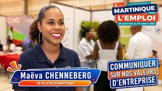 "Communiquer sur nos valeurs d'entreprise" - Maëva Chenneberg, Décathlon Martinique