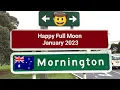 Mornington Pier walk around Full Moon - January 2023