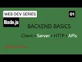Backend Basics for Beginners Client vs Server HTTP REST APIs JSON Explained