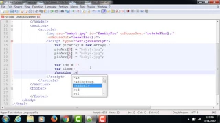 JavaScript Rotating Picture on mouse over