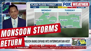 Monsoon fuels flood and dust storm threat across Southwest while bringing needed drought relief