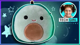 Kellytoy Squishmallows Austin the Avocado 8inch plush toy Tech Girl Toy Reviews