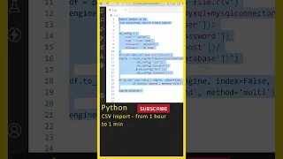 Python Tutorial Import CSV File To Table Python Automation Python For Beginners In Telugu