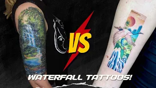 90 Waterfall Tattoos You Need To See