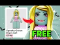 Roblox Halloween 2025 Free 0 Robux Avatar Outfit Free Item Codes