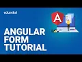 Angular Form Tutorial How to build Forms in Angular Angular 11 Tutorial for beginners Edureka