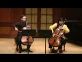 Barriere: Sonata for two cellos in G Major | Oliver Herbert and Sang-Eun Lee