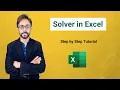 Solver in Excel - Step by Step Tutorial