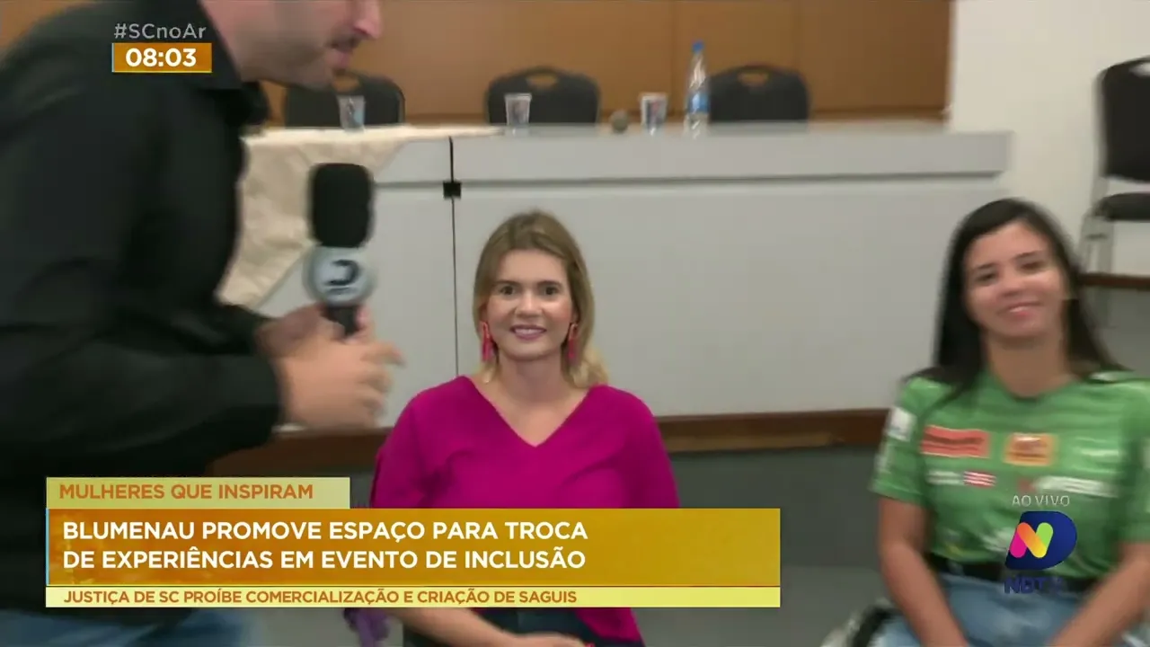 Blumenau promove debates sobre a inclusão das mulheres com deficiência na sociedade