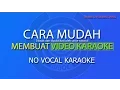 Download Lagu CARA EDIT VIDEO KARAOKE NO VOCAL DENGAN SONY SOUND FORGE 10