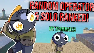 Rainbow Six Siege, But I'M THE RANDOM