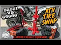 Changing ATV Tires Using Harbor Freight Equipment
