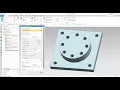 Siemens NX Circular Pattern Feature Option