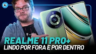 Realme 11 Pro+ 5G: lindo por fora, bonito por dentro (ANÁLISE/REVIEW)
