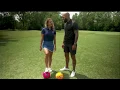 Tim Howard and Amanda Balionis Play Footgolf 2018 PGA Championship