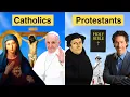 20 Differences Between Catholics and Protestants