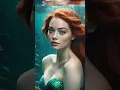 Download Lagu Emma Stone as Little Mermaid 1989 Ariel in Real Life AI #thelittlemermaid #shorts #comedy