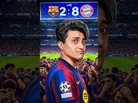خليت برشلونة يلعب إياب ال8-2 ضد البايرن