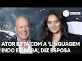 Download Lagu Esposa de Bruce Willis diz que ator está perdendo a capacidade de se comunicar