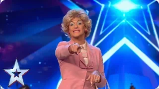 Singing Sheila gives a BONZER performance Auditions BGT 2019