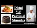 PROXIMAL STIMULUS DISTAL STIMULUS DIFFERENCE PROXIMAL DISTAL STIMULI PsychoDreamerz
