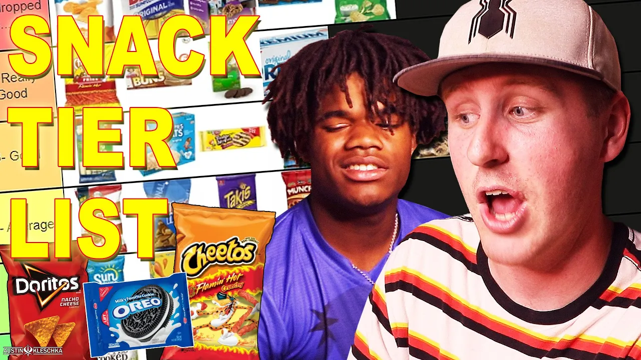 SNACK TIER LIST WITH GABE!
