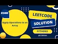 LC2460 Apply Operations to an Array