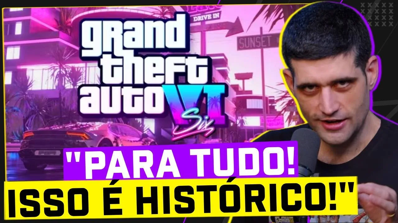 ACABOU A ESPERA! ROCKSTAR ANUNCIA DATA DE TRAILER DE GTA VI!!! #FGN