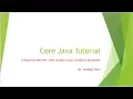 12 Core Java - field variable local variable parameter Comparison Bangla tutorial