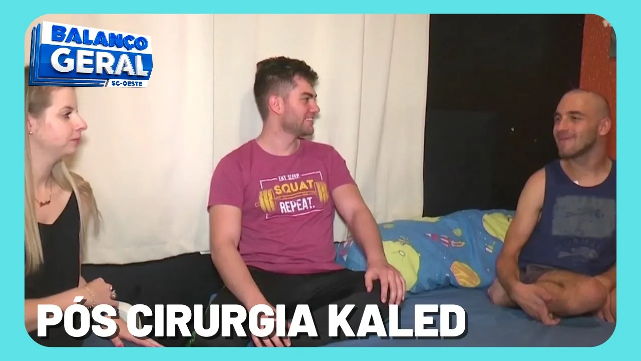 Jovem chapecoense com paralisia cerebral passa por cirurgia e se recupera em casa