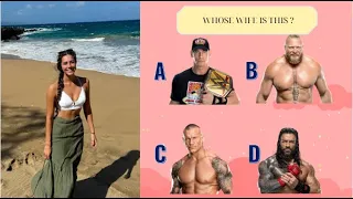 Guess The WWE Wrestlers by Their Wives 💕 in 2025