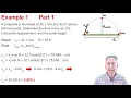 Example Problem - Angle Launched Projectile