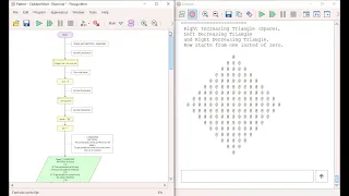 Pattern Diamond Flowgorithm Easy Coding Any Pattrn in Any Language