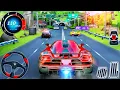 Impossible Car Racing Simulator 2023 - NEW Sport Car Stunts Driving 3D