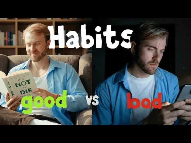 Video: Learn English: Good Habits vs Bad habits