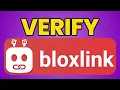 How to Verify using Bloxlink Discord Bot - Simple Guide