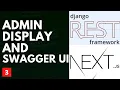 Customize Django Admin and Setup Swagger Documentation Full-stack React and Django Project