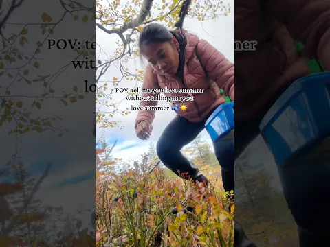 #shorts #POV #SummerVibes #WildBlueberries #berrypicking  #FYP #ForYou