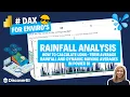 DAX for Enviro s How to calculate long-term average rainfall dynamic moving averages in Power BI