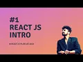 REACT JS INTRO REACT JS COURSE 2023