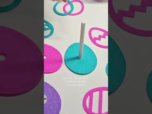 Easter Egg Shapes Set | Use as stencils, decoration or w/ Ring Toss Game Set: Easter Eggs Edition video thumbnail