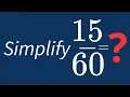 Simplify Into Its Simplest Form
