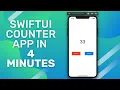 SwiftUI Counter App in 4 Minutes