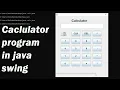 How to create Calculator using Swing in Java Part-1