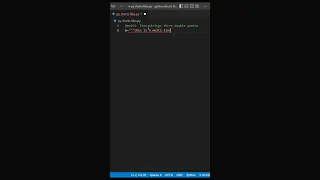 Multi-line strings three double quotes