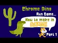 Chrome Dinosaur Game in Scratch Chrome dino run Game Google Chrome T Rex Run game T Rex Runner