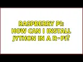 Raspberry Pi How can I install jython in a r-pi